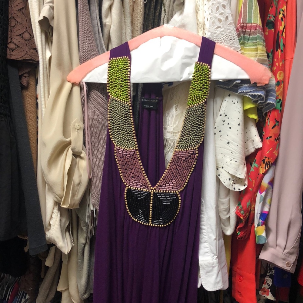 Bcbg purple dress